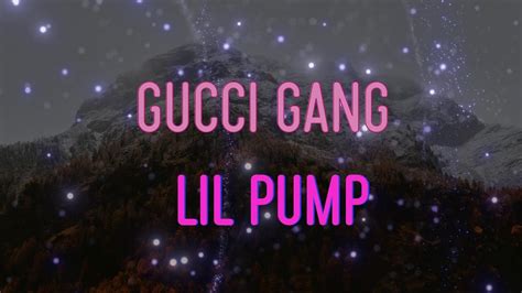 gucci parole|Gucci gang song.